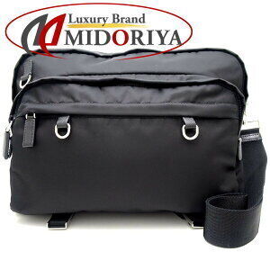 Prada Shoulder Bag Nylon Nero Black